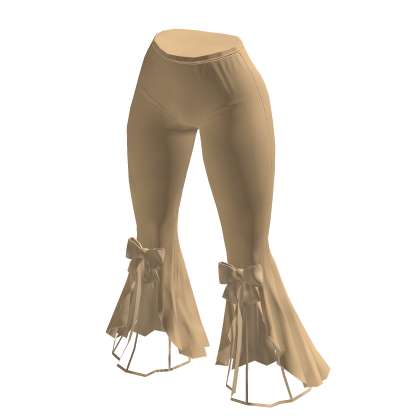 ♾️ Tan flared goth pants thumbnail