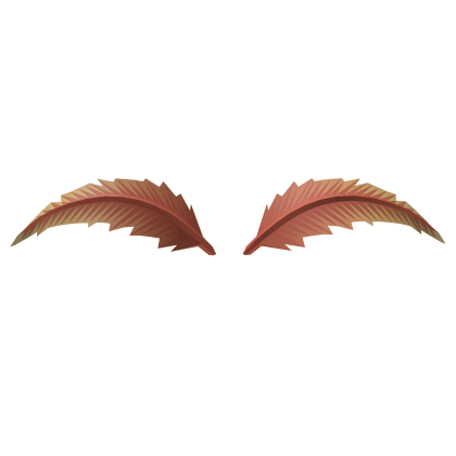 Pastel Moth Antennae Pink