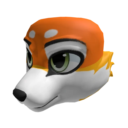 Citrus Fennec Fox Head Roblox item thumbnail