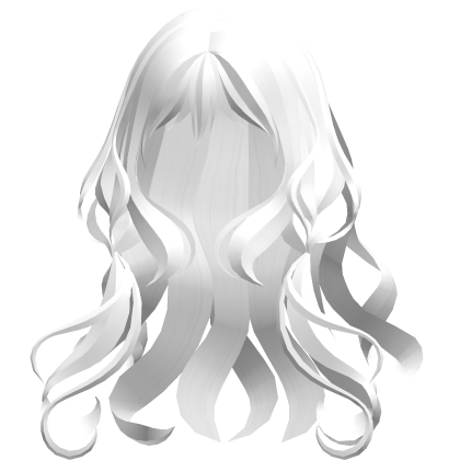 ♡ White Long Braided Cute Anime Puppy Girl Hair
