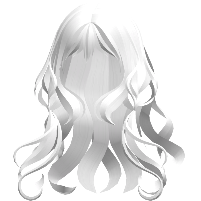 ♡ White Long Braided Cute Anime Puppy Girl Hair