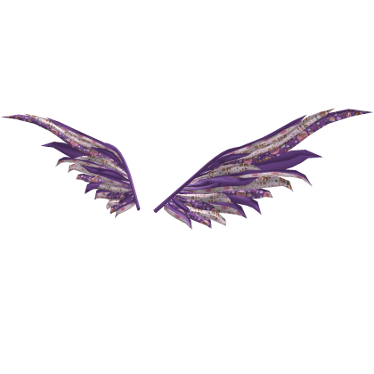 Lavender Impressed Dress Gamer Crow Wings