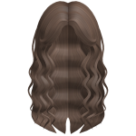Wispy Wavy Long Hair (Brown)