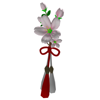 Japanese-style Hair Flower with Sakura - Right