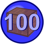 Wooden crate 100