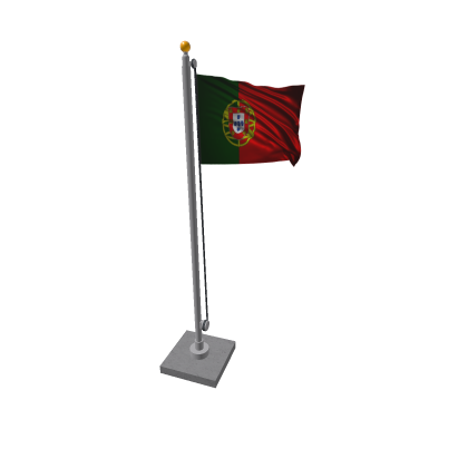 Flag pole: Portugal