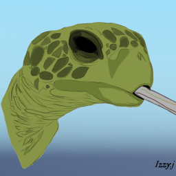 Ride a mcdonalds straw into a TURTLE!!!!!
