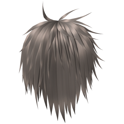 Ash blonde spikey windy vkei emo hair Roblox item