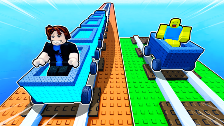 [🛒] Flying Cart Race ✨ screenshot 1