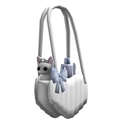 Cat Purse Bag Blue Roblox item