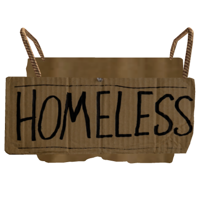 Homeless Sign
