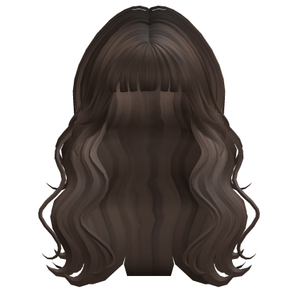 Cute Gyaru Wavy Hair (Brown) Roblox item