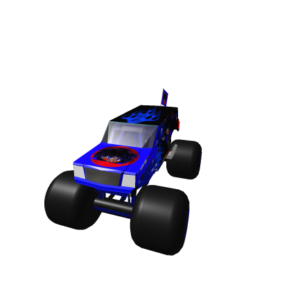 The Blue Vampire Evolved (New Chassis + New Flag)