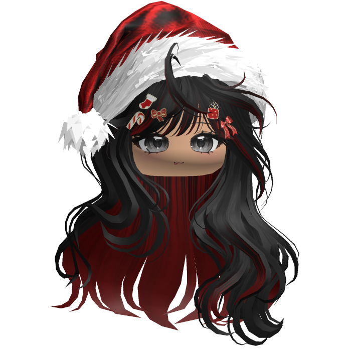 Cute Christmas Waves w/ Charms (Black&Red)