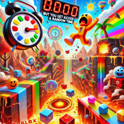 [NEW] Obby but you get kicked in a random time