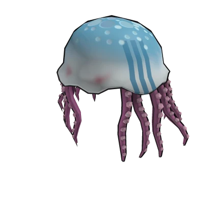 NO ROLL × WMEANS \"jellyfish hat\" Elope Holographic Jellyfish Plush Hat – Johnnie Brocks