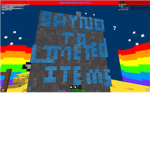 SAY NO TO ONLY TRADEING LIMITED ITEMS!
