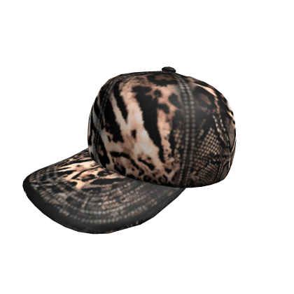 Wild Cheetah Print Cap