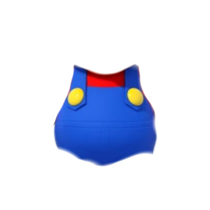 Mario body rig Roblox decal