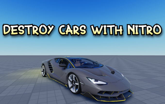 [❓] Destroy Cars with Nitro screenshot 1