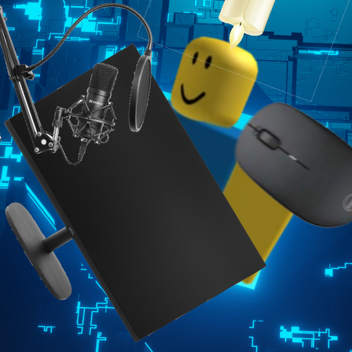 Keyboard, Mouse, Microphone, Candle