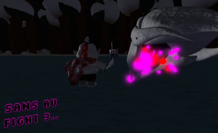 Undertale Sans AU Fight 3 screenshot 3