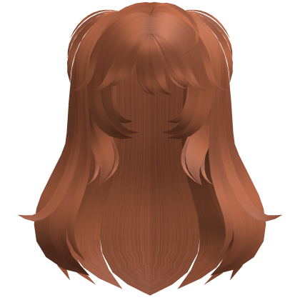 ginger cute fluffy anime protagonist hair Roblox item