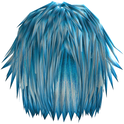 long blue emo scene hair 33.