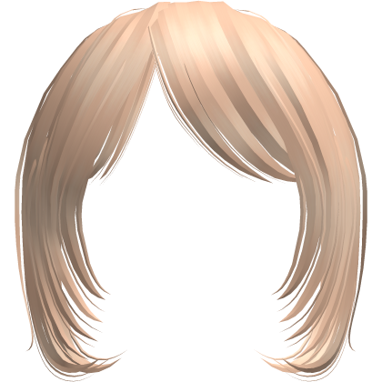 ۶ৎ | blonde combo bangs side swept scene v2 Roblox item