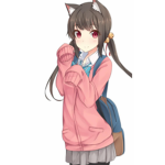 kawaii pastel cat squad