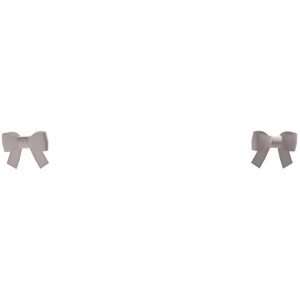 ♡ Double Hair Bows Roblox item