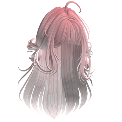 Y2K Pink Messy Grunge Hair Ombre Roblox item