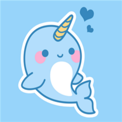 CUTE NARWHAL! Roblox decal