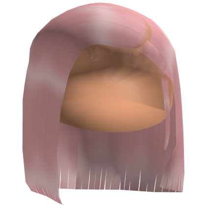 𝓭 Straight Side Part Bob (Pink)