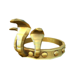 ancient empire snake crown in (golden)