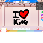 I heart king