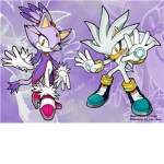 Silver the hedgehog and Blaze the cat fan club