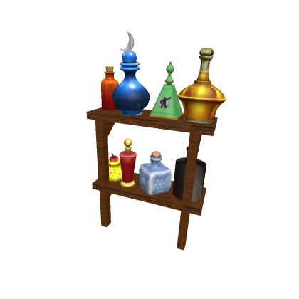 Classic Potion-Maker's Shelf