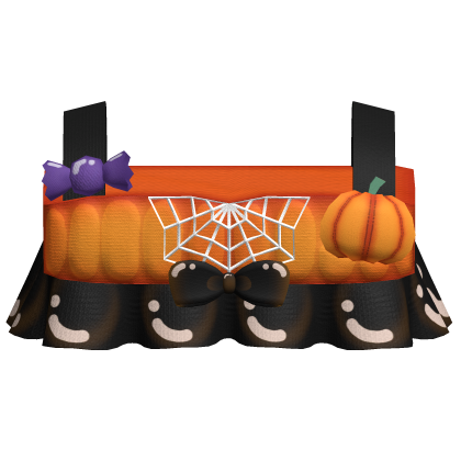 Halloween Orange Pumpkin Witch Top Roblox item