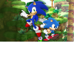 basically sonic the hedheog but its in roblox