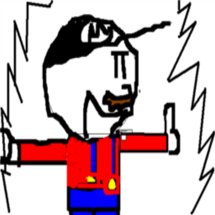Trying to draw cartoon Mario  Roblox decal