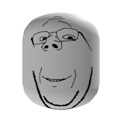 [🗝] Wholesome Sly Mocking Meme Man Face Roblox item