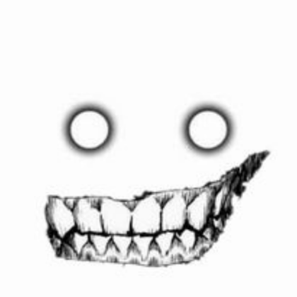 scary face Roblox decal