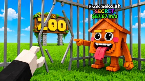 Escape Zoo For Brainrots! 🐒