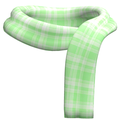 Green Winter Scarf 