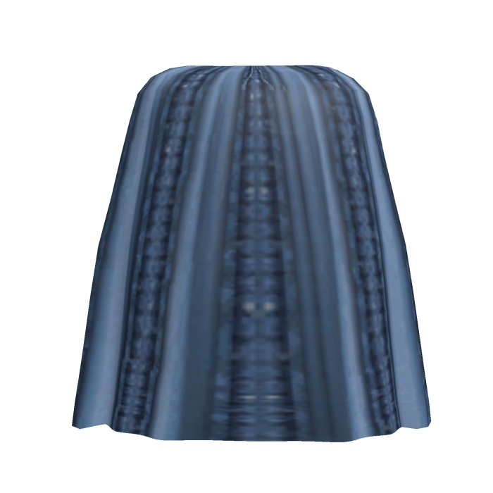 Darling Renaissance Dress 3D Skirt Dress in Blue