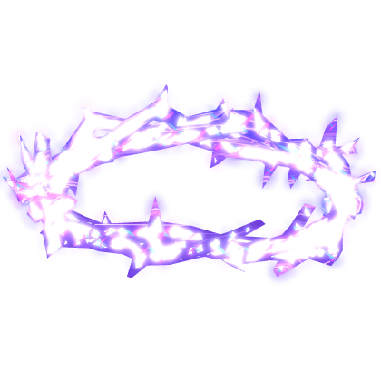Animated Galaxy Glowing Thorn Crown