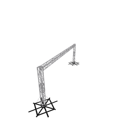 light truss stage