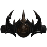 (CODE= 4483 ) Tarnished Shard Brown Regalia Crown