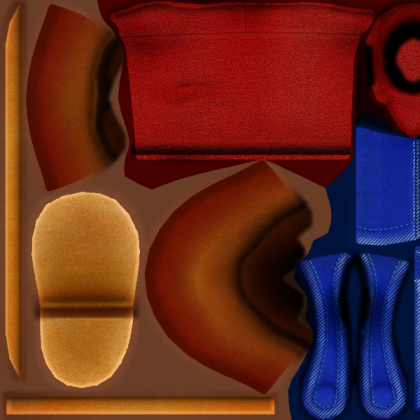 High Poly Mario ( Part I I ) Roblox decal